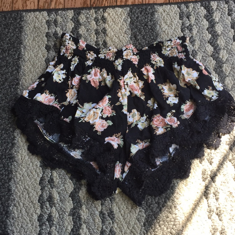 Floral shorts